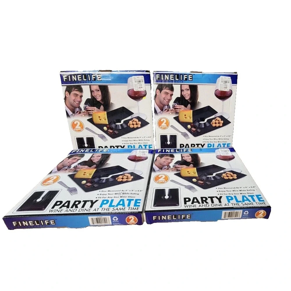 Lot Of 4 ''Wine‎ N Dine